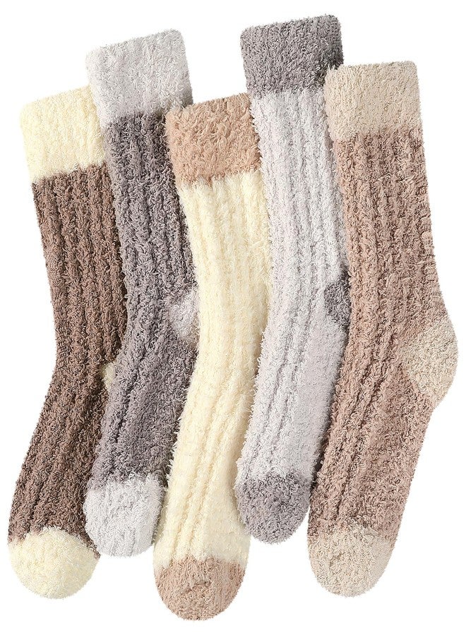 Premillow Fuzzy Socks for Women - Women's Fluffy Socks, Soft Cozy Sock for Women, Winter Thick Warm Sleeping Fluffy Sock for Womens - Image 1